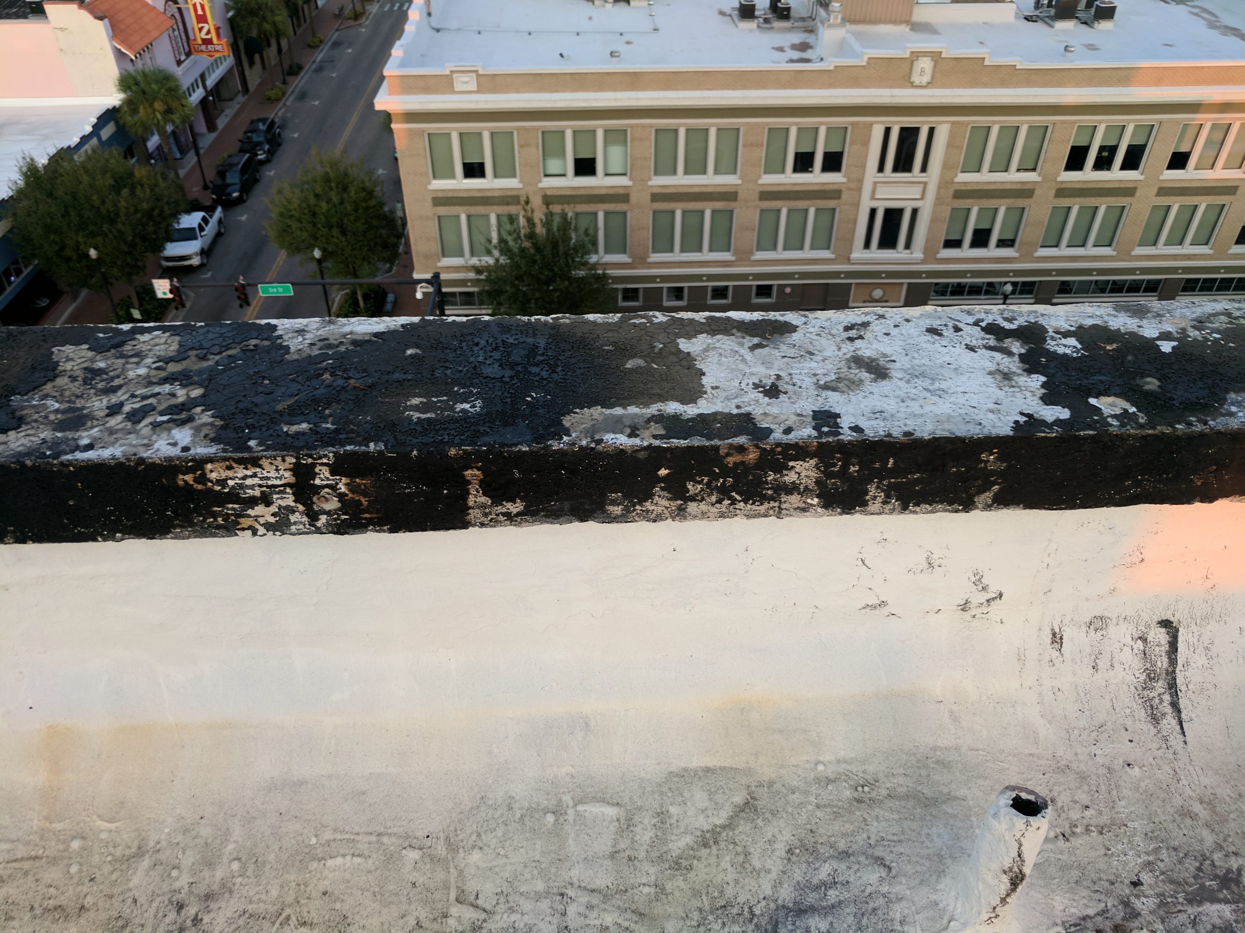 Public Buildings Faded Header Taylor hotel roof